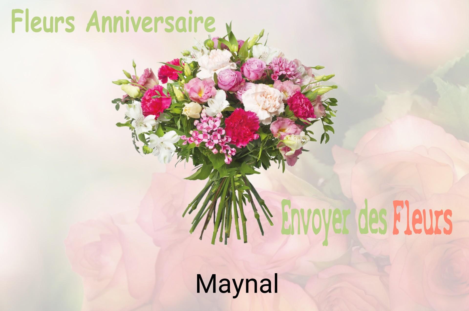 Bouquet de fleurs d’anniversaire livré à Maynal